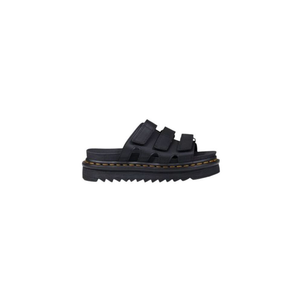 Dr. Martens Black Leather Platform Women's Pumps